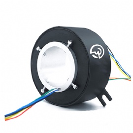 Hollow shaft slip rings